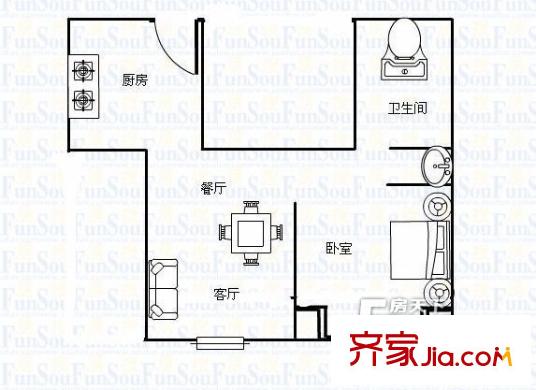凱旋帝景 戶型圖