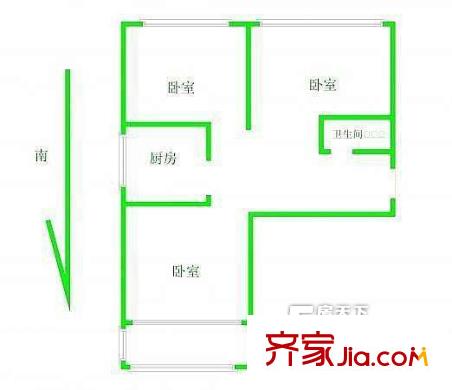 唐山 鳳凰南園 戶型圖
