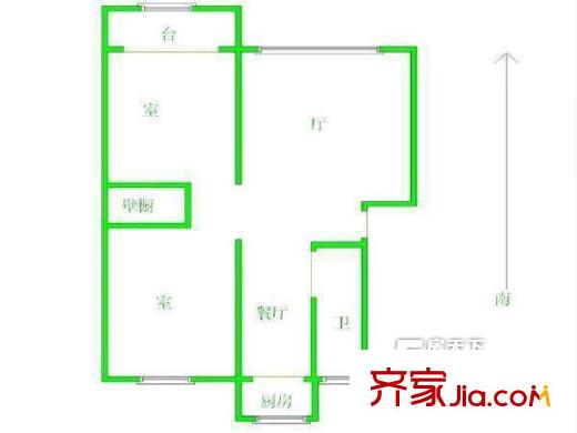 唐山 鳳凰南園 戶型圖