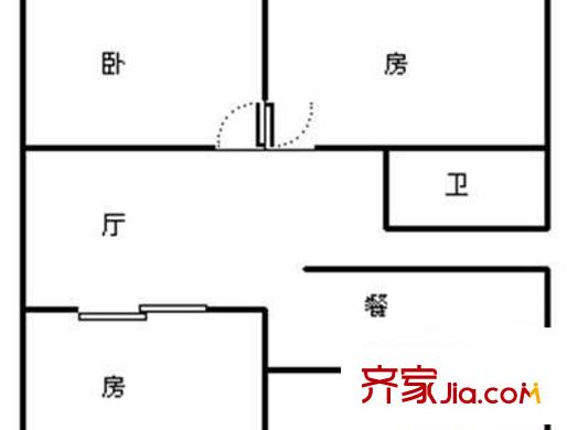 嘉澄小區(qū) 3室 戶型圖