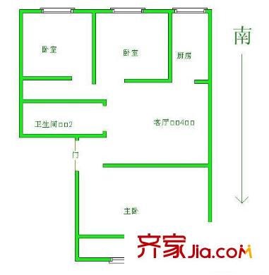 唐山 光明西里乙區(qū) 戶(hù)型圖
