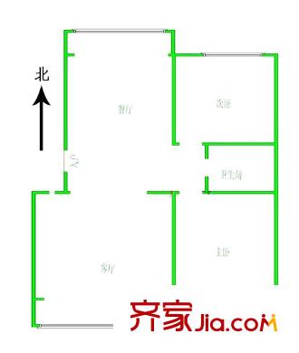 南園公寓 戶型圖