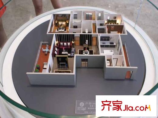 西提灣戶型圖1#04單元 5室2廳3衛(wèi)1廚