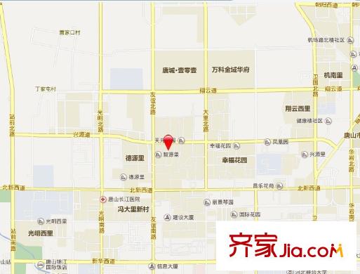 智源里和馨園交通圖