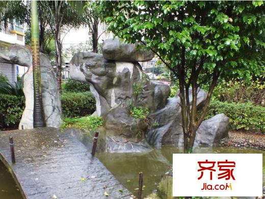 山水麗城外景圖 