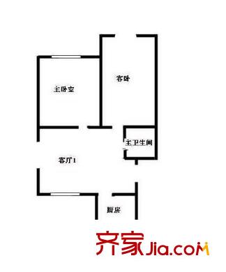 福美苑 3室 戶型圖