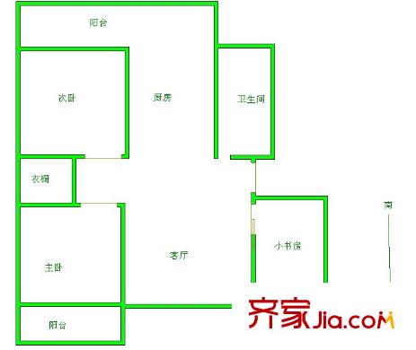 幸?；▓@108平米戶型圖
