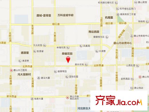 幸福花園交通圖 