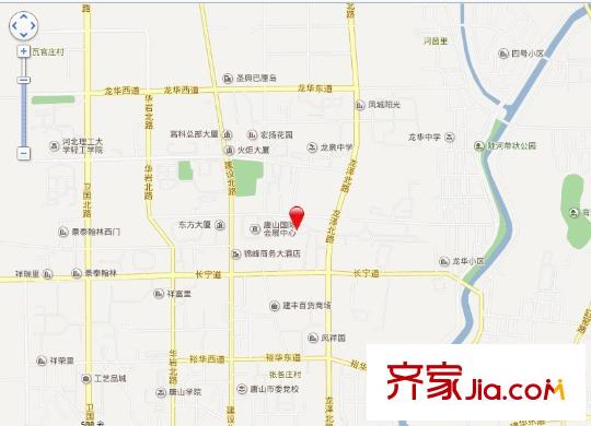 龍悅新居交通圖 