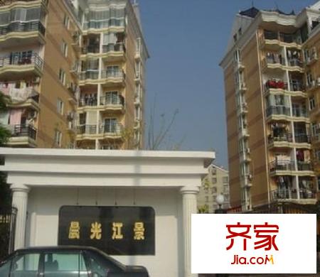 晨光江景外景圖 