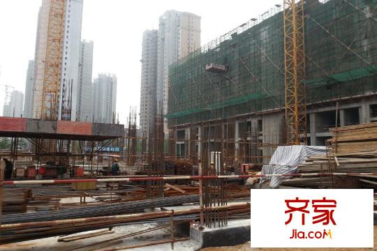 唐城壹號工程施工現(xiàn)場（2015-6-24）