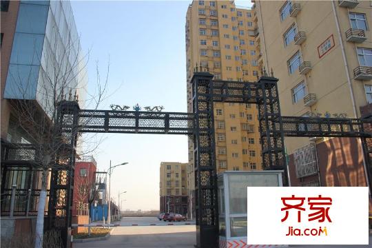 良園新居小區(qū)門口實景（2015-03-13）