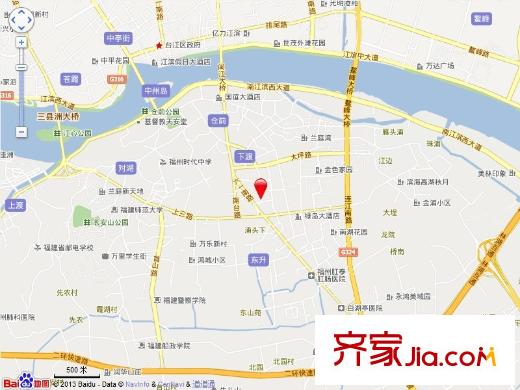 埔頂小區(qū)交通圖