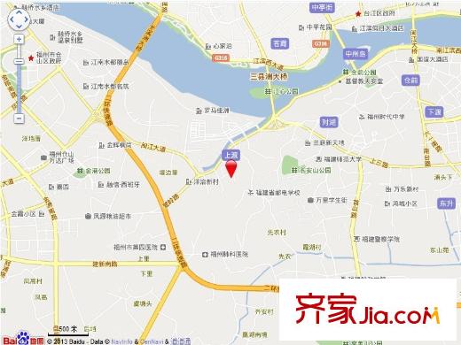 南臺(tái)新苑桂花園交通圖