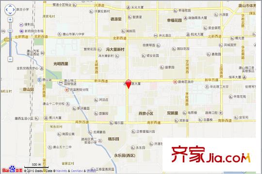 渤海豪庭電子地圖