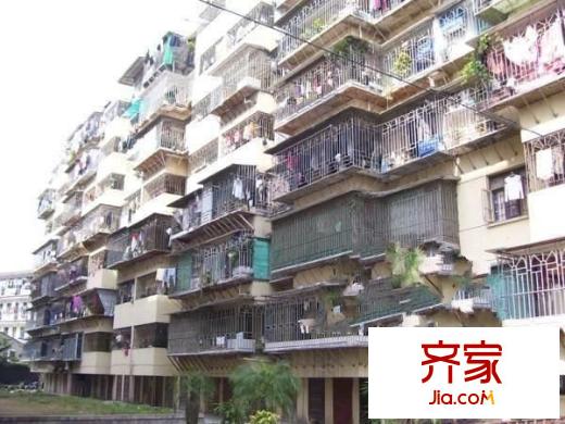 后縣小區(qū)外景圖 