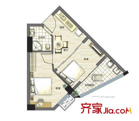 鼓樓里 戶型圖