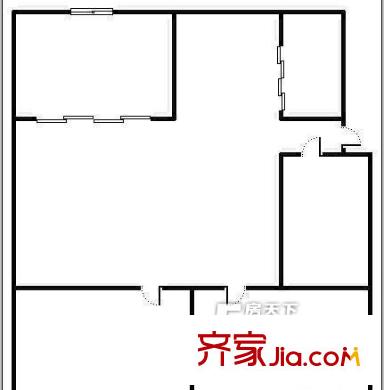 德勝公寓 3室 戶型圖