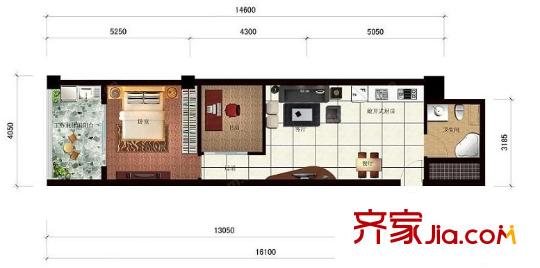 茶亭國際 戶型圖