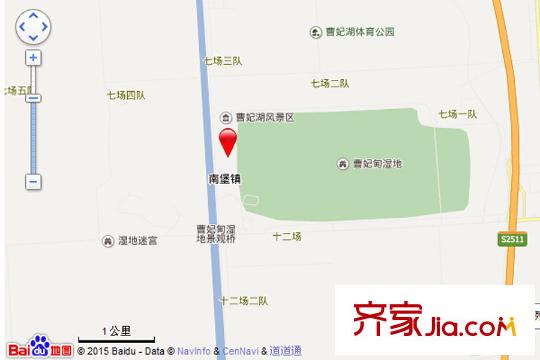 曹妃湖紅樹灣電子地圖