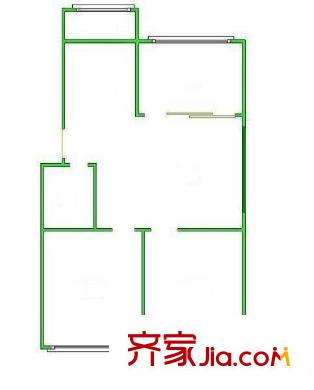 元帥廟新村 3室 戶型圖