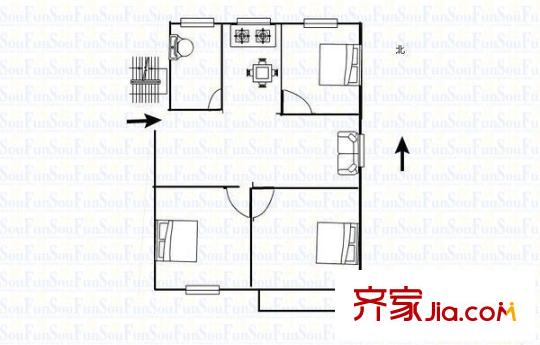 永南佳園 戶型圖