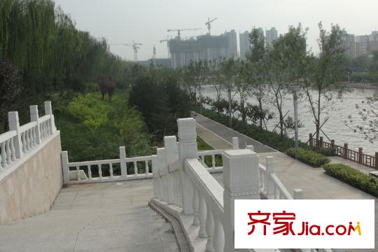盛安金景周邊配套-陡河帶狀公園