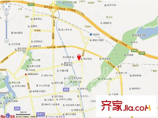 錦繡福城交通圖