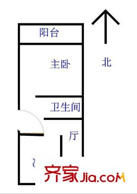 桂香新村 2室 戶型圖