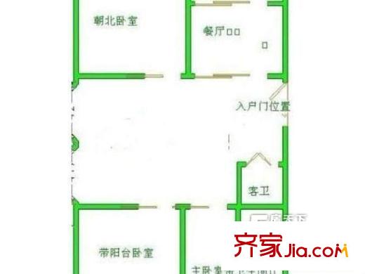 福新花園 戶型圖