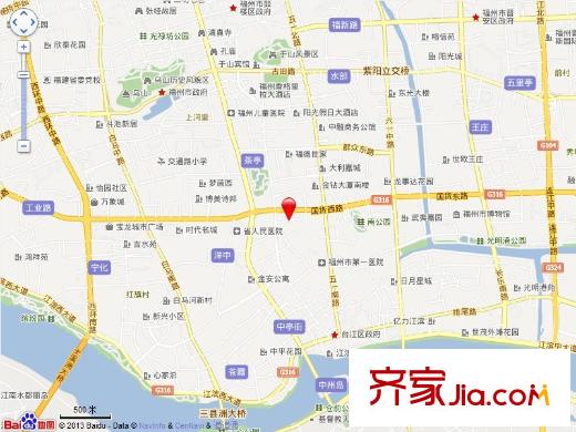 福明苑交通圖