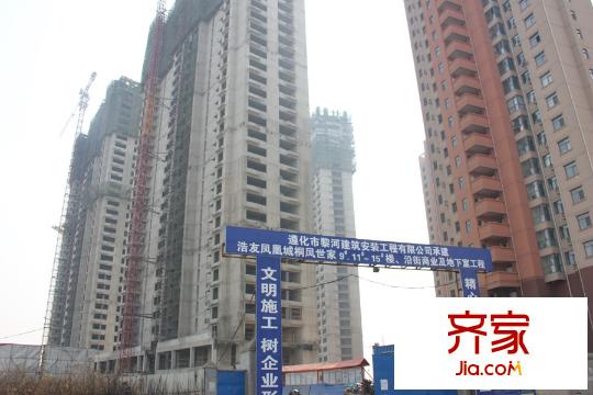 浩友鳳凰城最新工程進(jìn)展（2015-3-26）