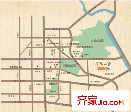 金隅樂(lè)府交通圖