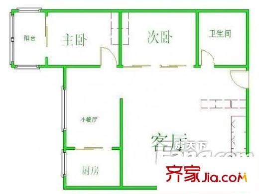 檸檬宿 戶型圖