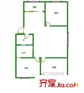 民安新村 3室戶型圖