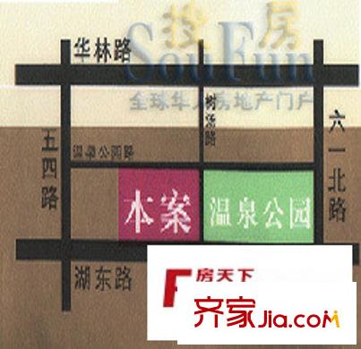 紫荊花園交通圖