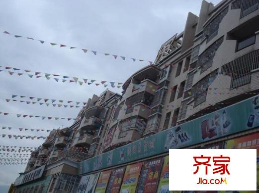 學(xué)府陽光城外景圖 