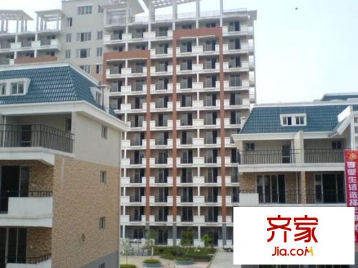 學(xué)府陽光城外景圖 