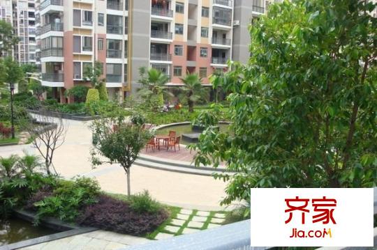 學(xué)府陽光城外景圖 