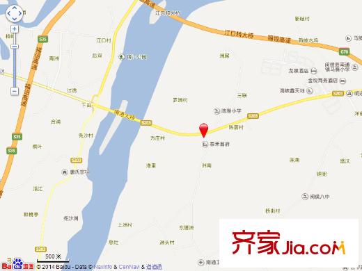 泰禾首府交通圖