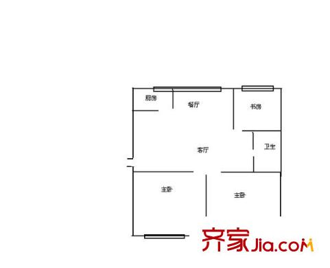省政府辦公廳宿舍 戶型圖