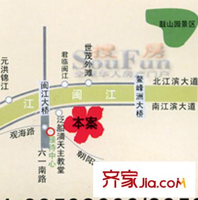 三盛巴厘島交通圖
