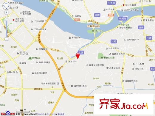 南臺(tái)新苑茶花園交通圖