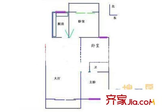 馬保小區(qū) 戶型圖