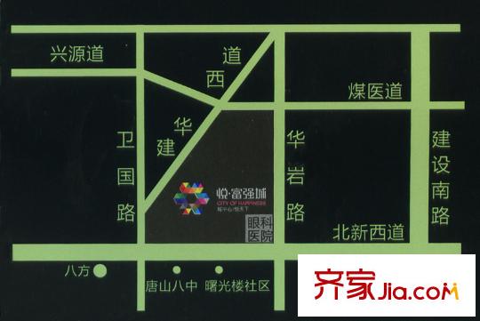 富強(qiáng)城交通圖