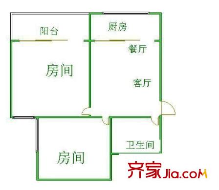 振興花園 戶型圖
