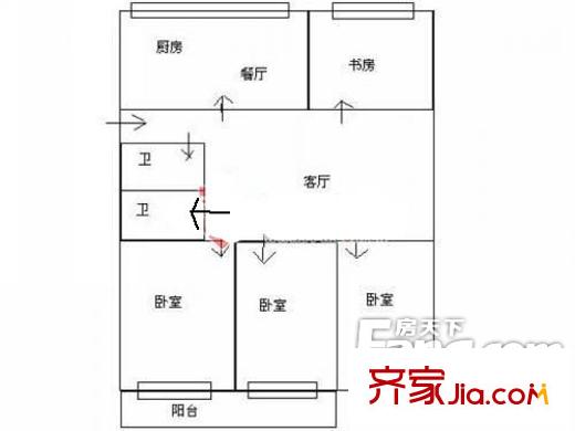 樹湯新村 4室戶型圖