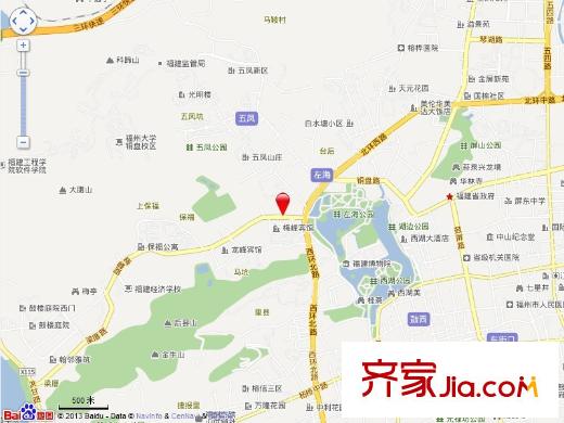 融僑花園三區(qū)交通圖