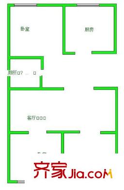 德源里 3室 戶型圖