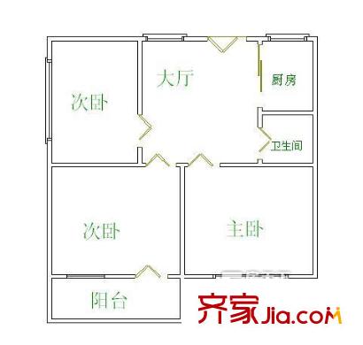 德盛花園 戶型圖